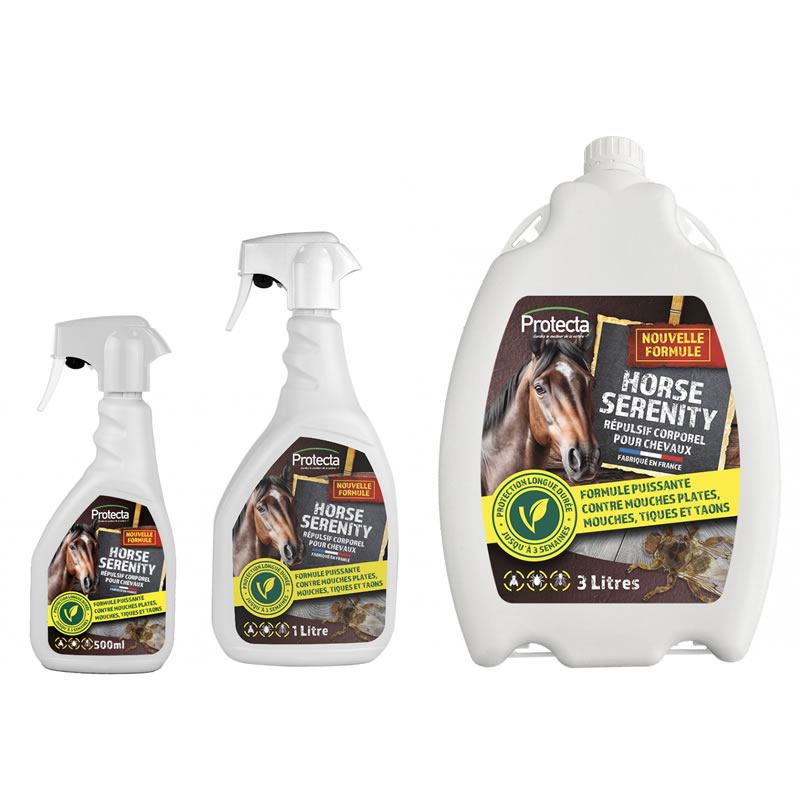 Répulsif anti-insectes pour cheval, Horse Serenity